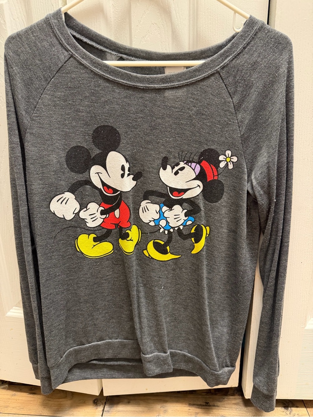 Disney Charcoal Gray Graphic Tee